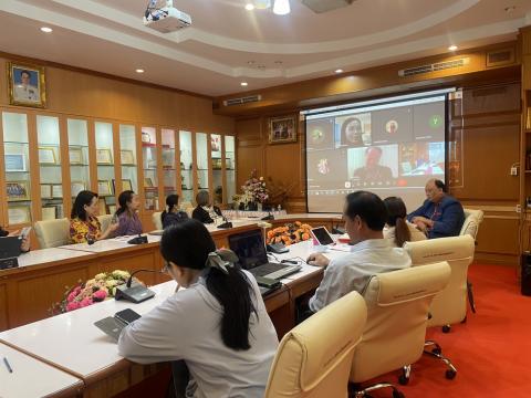 ประชุมเตรียมความพร้อมรอรับการประเมินคุณภาพการศึกษา